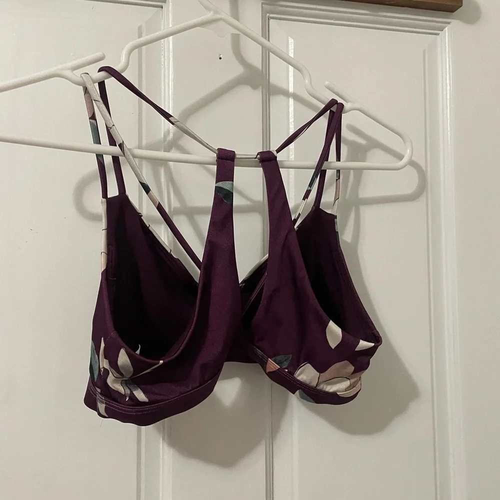 Athleta size small Floral Purple bra - Picture 8 of 12